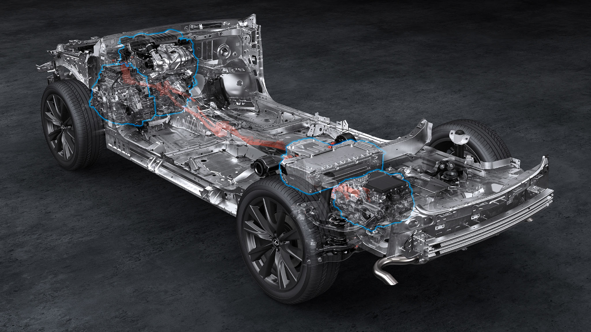 GA-K platform in Lexus RX