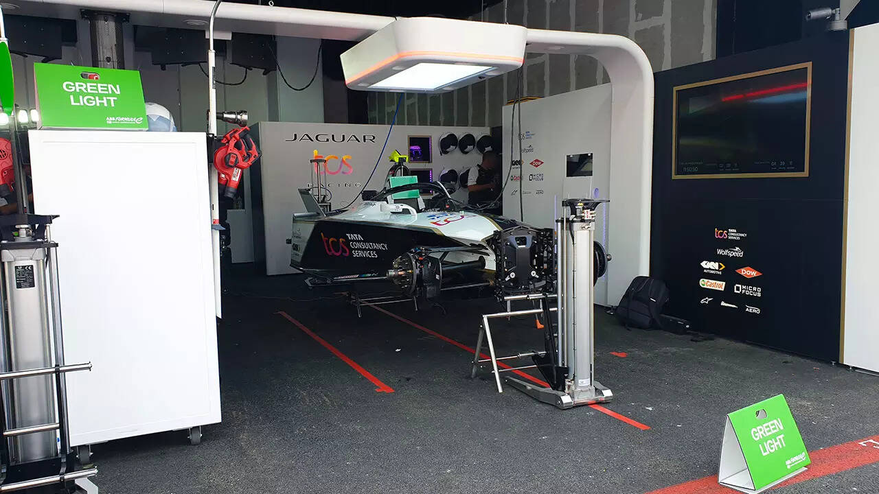 Jaguar TCS Racing Formula E car