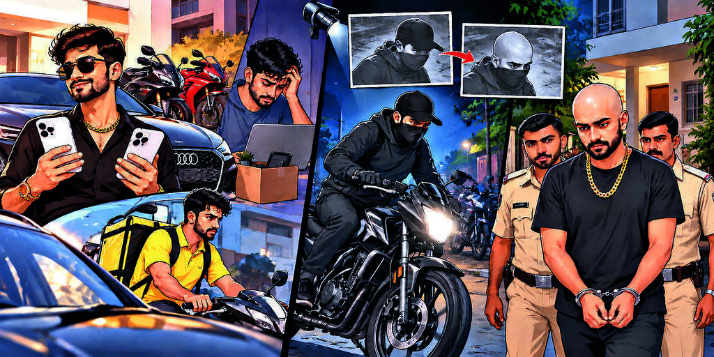 Rs 60k job gone, techie turns bike thief to keep up luxury life.jpg