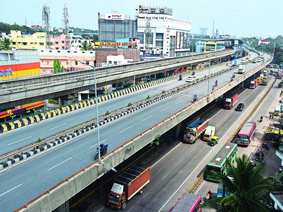 Patience in progress: This flyover unfolds