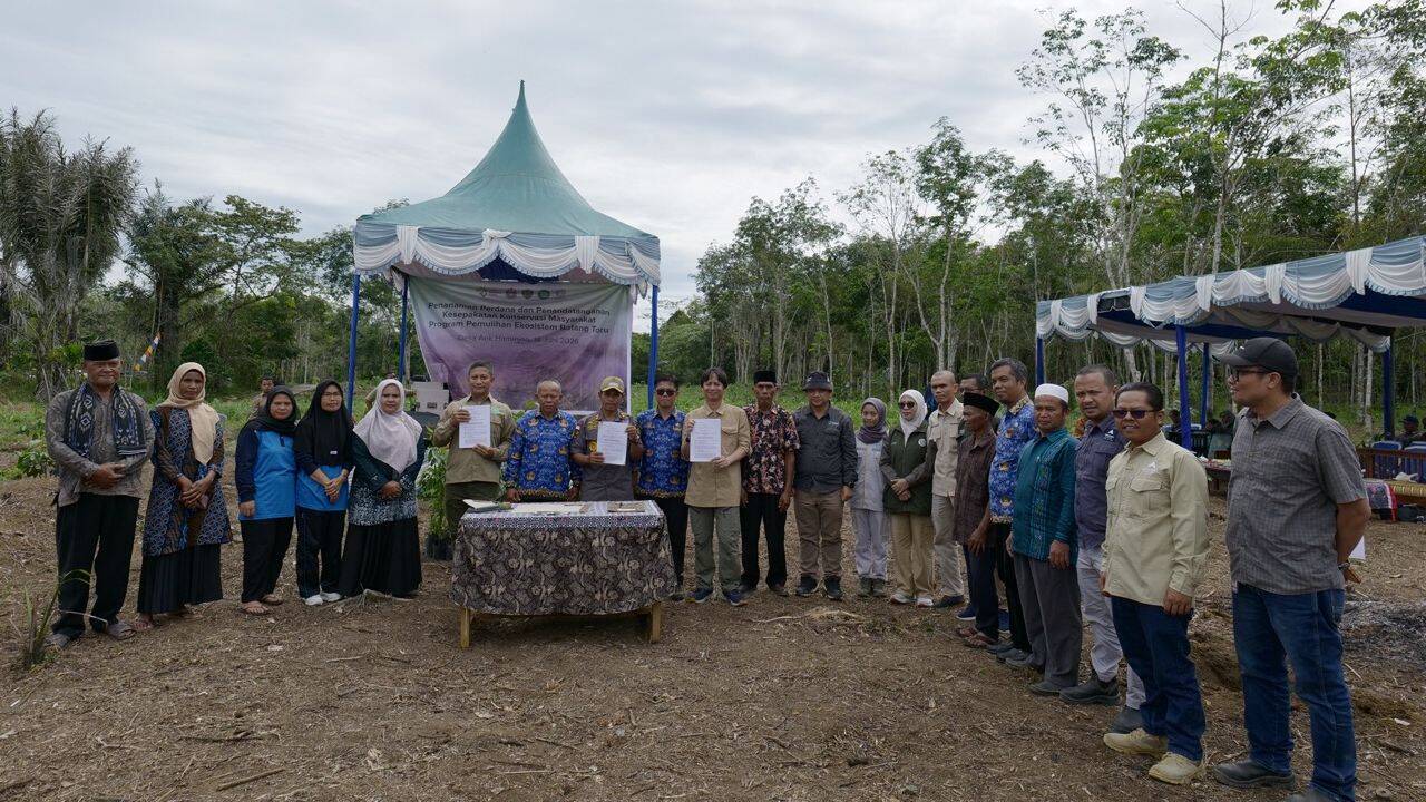 How will the damaged land be restored