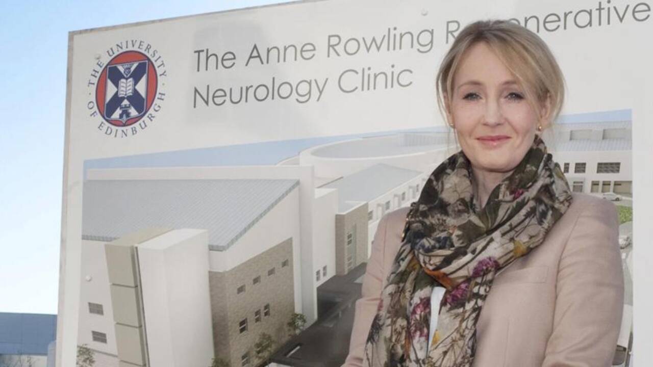 <strong>Her mother died of MS at 45; J.K. Rowling later gave £10m to help find a cure</strong>