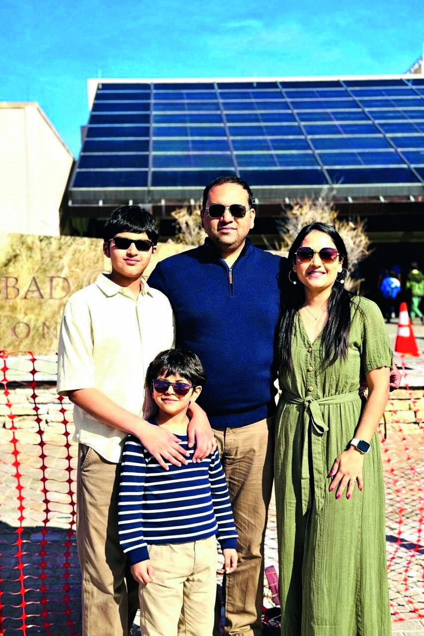 Tejas Patel with family.jpg