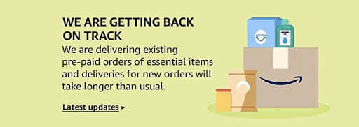 Amazon Update Amazon India Has An Update On Deliveries And More For Customers Times Of India