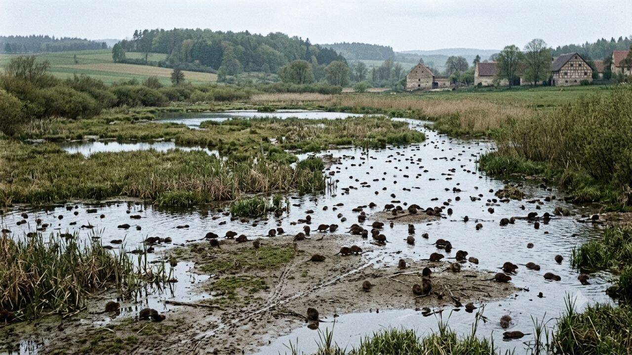 How the muskrat gradually expanded from Bohemia to Japan<br>