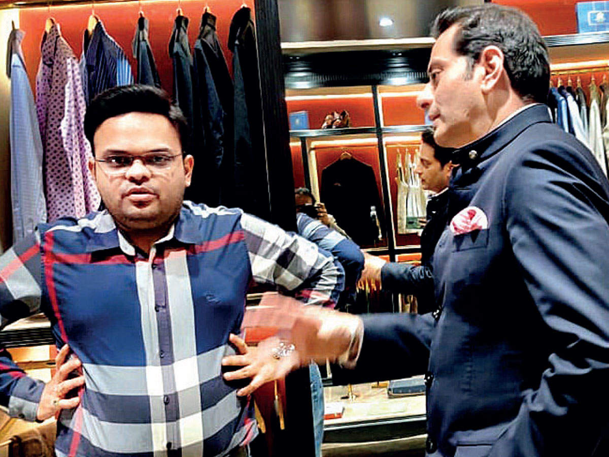 Home Minister Amit Shah's son Jay Shah attends designer Raghavendra ...
