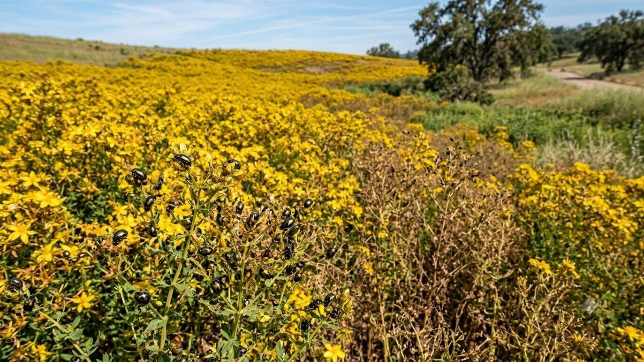 California’s toxic yellow weed covered 2.34 million acres until beetles fought back<br><br><br>