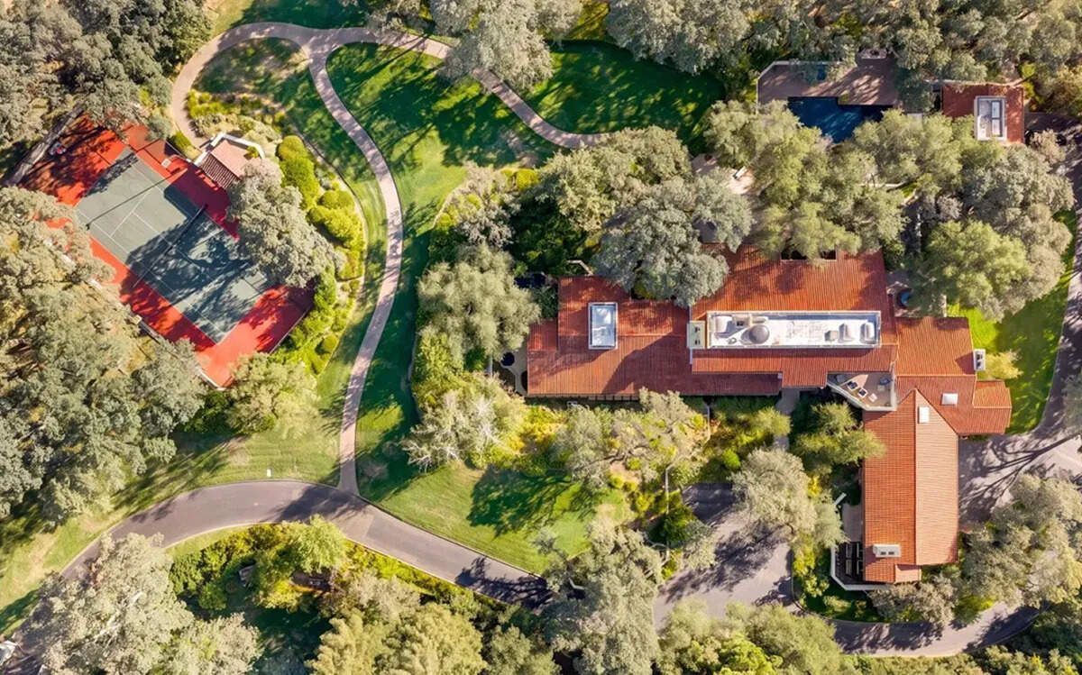 Gavin Newsom’s luxurious Spanish-style mansion spans 8.2 acres in Fair Oaks.