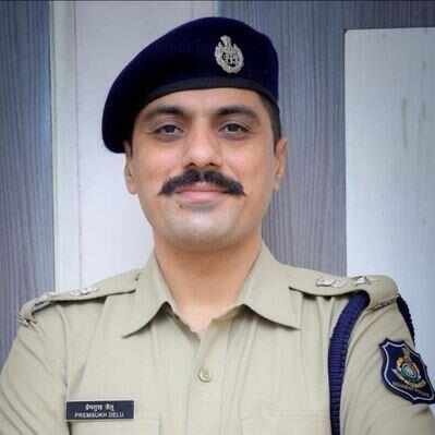 Premsukh Delu, superintendent of police, Surendranagar,.jpg
