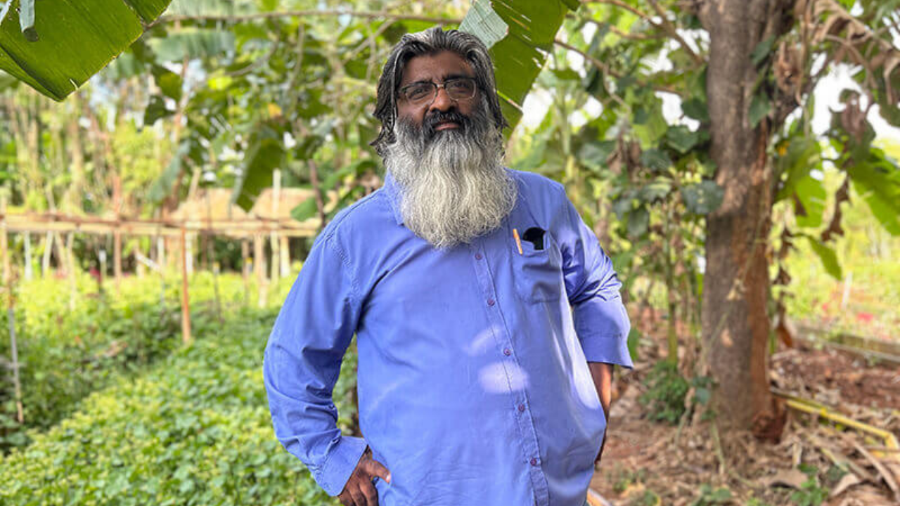 Kumar's interest in agriculture began much before he left his corporate career.