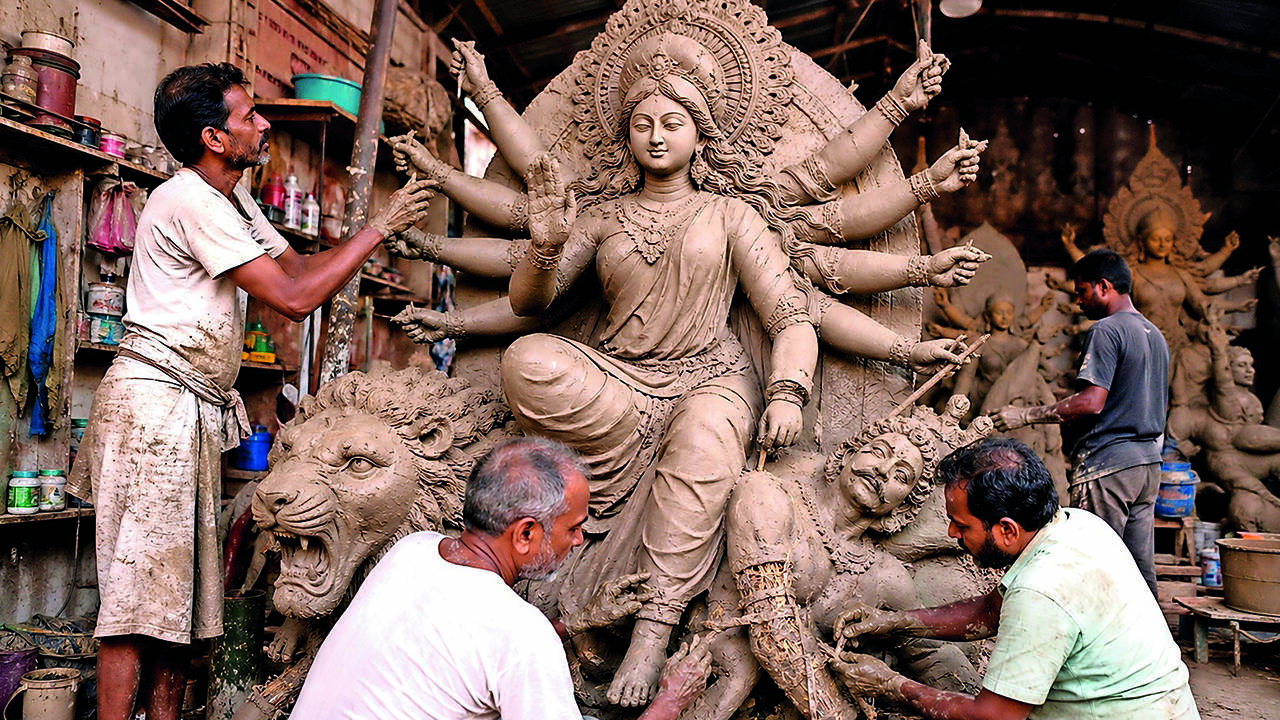 Lucknow’s Durga Puja pandals are scaling up and how!
