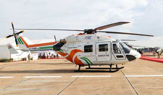 Dhruv NG helicopter final at HAL facility in Bengaluru