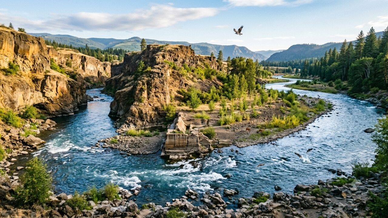 How a 2020 dam removal restored 16 miles of salmon habitat<br>