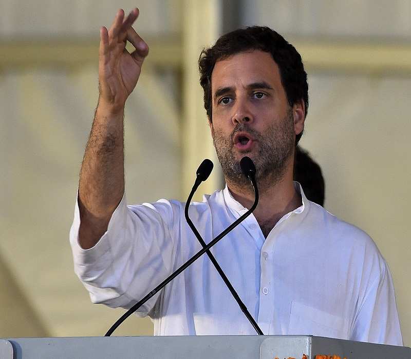 Rahul Gandhi: Congress president Rahul Gandhi begins roadshow in poll ...