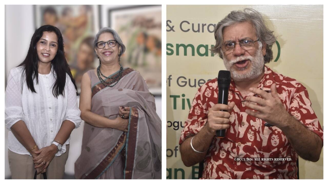 (L) Anupama Singh and Vinita Mishra (R) Karan Bali