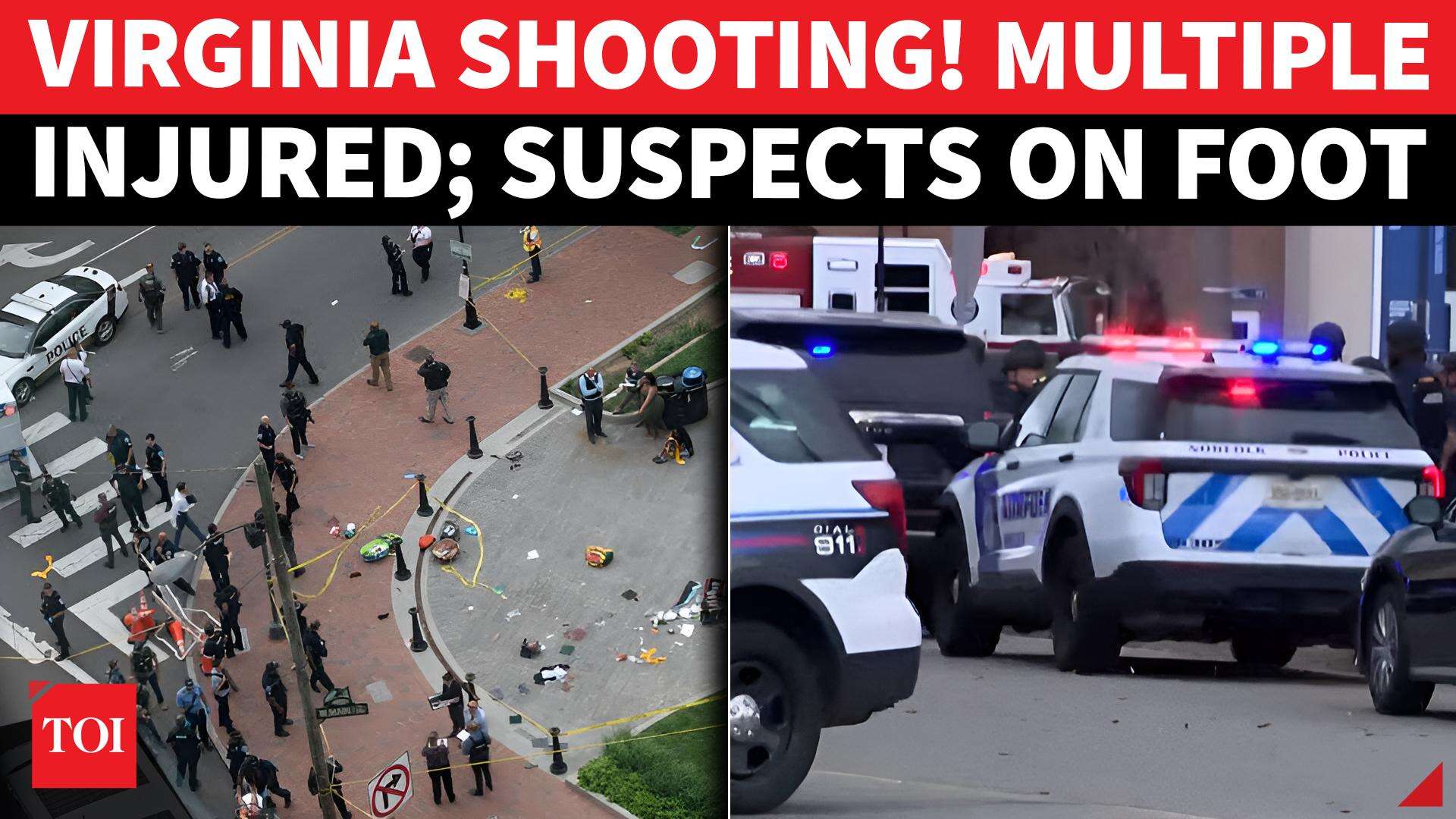 HORROR! Virginia State Rocked By Mass Shooting; 5 Wounded, Suspects On The Loose | WATCH