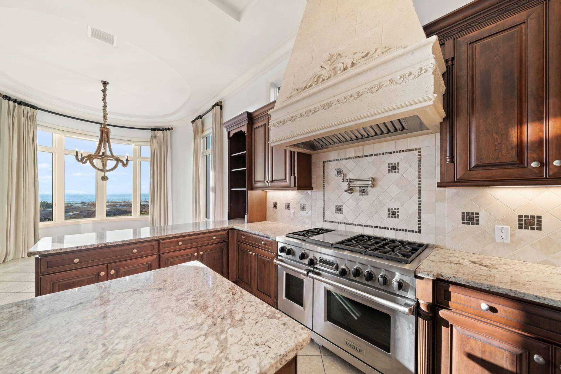 Hulk Hogan’s Florida mansion boasts Gulf views, a private elevator and a designer chef’s kitchen.