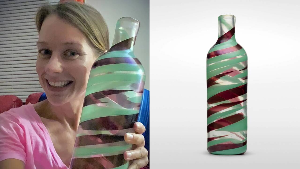 <strong>Virginia woman pays $3.99 for vase at Goodwill, sells it for $107,100</strong>