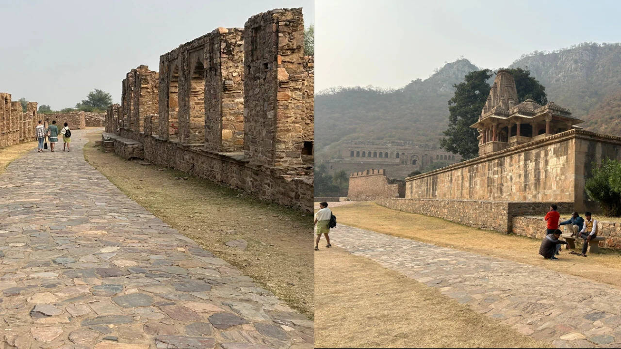 Photos of Bhangarh fort shared by interviewee