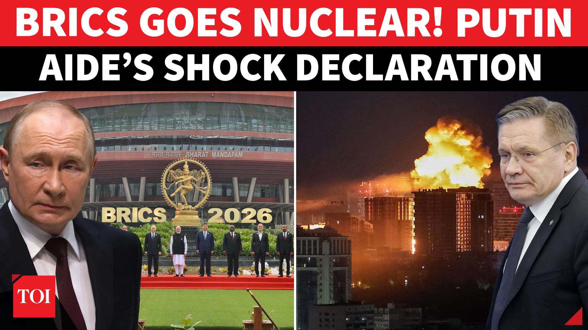 BRICS Nuclear Cooperation Grows As Russia Pushes Closer Ties With India And China | Watch
