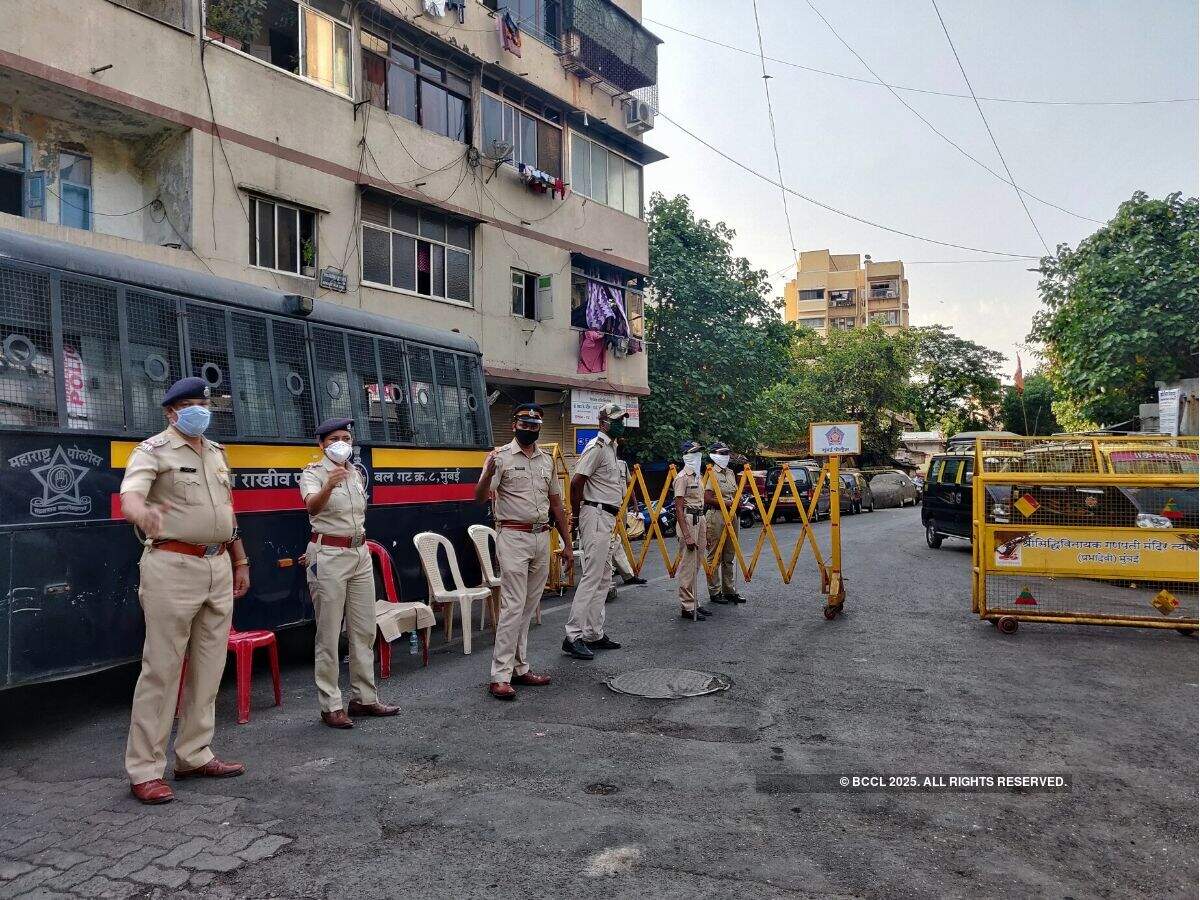 In pictures Five areas declared as containment zones in Mumbai