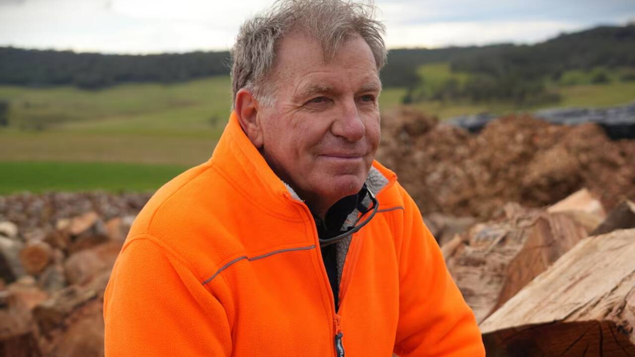 ​<strong>He left law school after his father died to run the family farm. Decades later, after drought and bushfires, he built a business selling 1 million bags of firewood a year</strong>​<br>