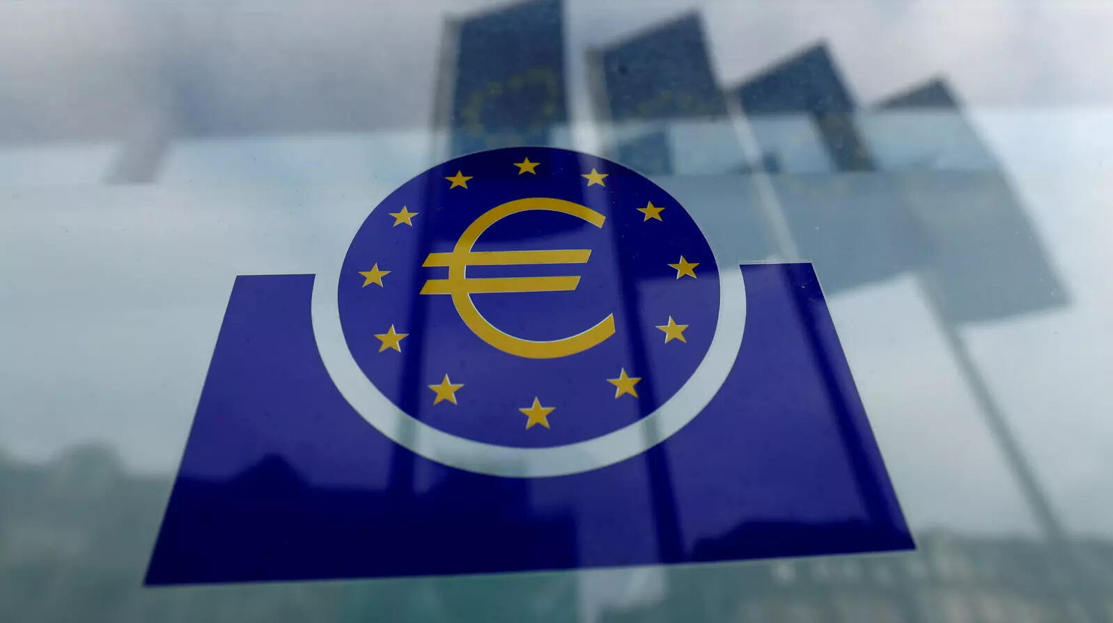 FILE PHOTO: The European Central Bank (ECB) logo in Frankfurt, Germany, January 23, 2020. (REUTERS)