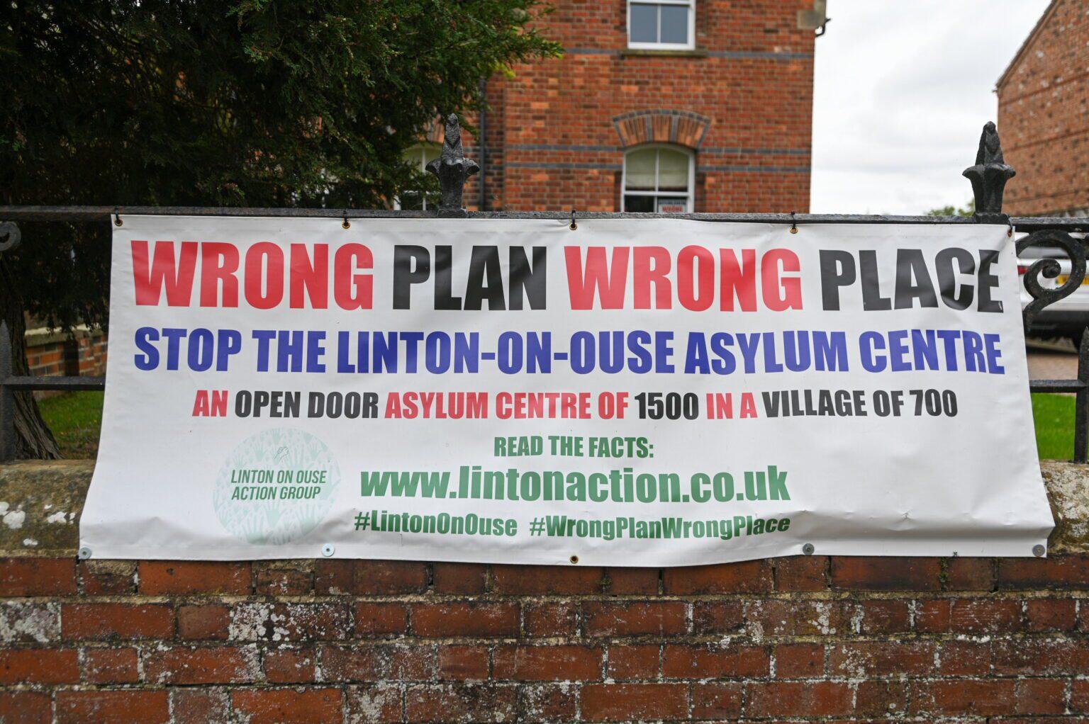 Residents say empty homes and uncertainty over the proposed asylum centre are adding to concerns in the North Yorkshire village of around 700 people.