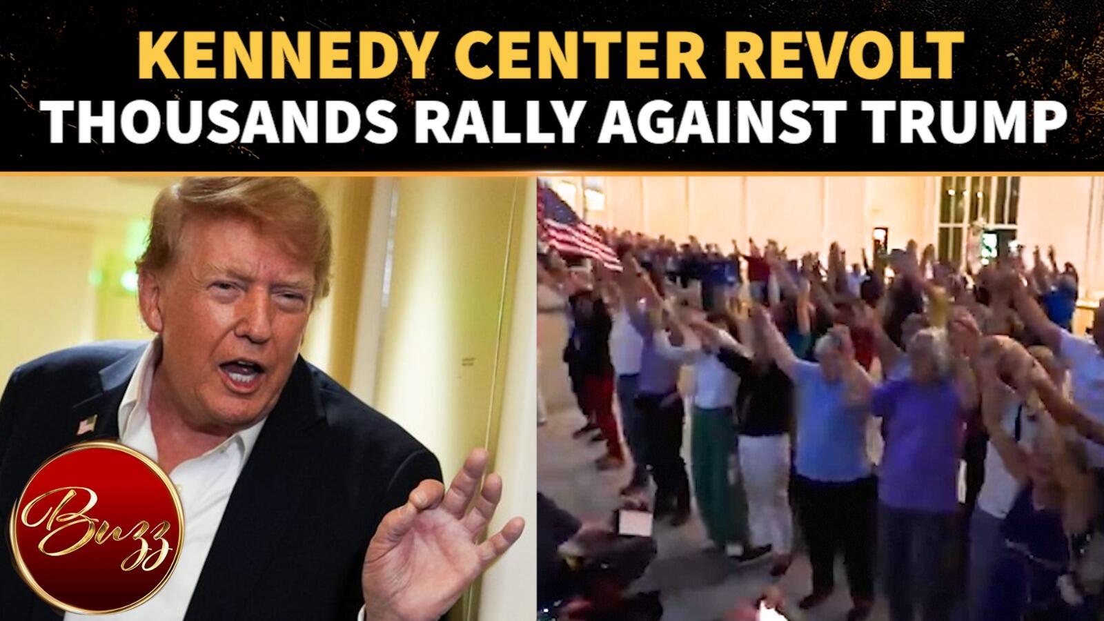 'No Way...': Thousands Rally Against Trump’s Kennedy Center ‘Revenge’
