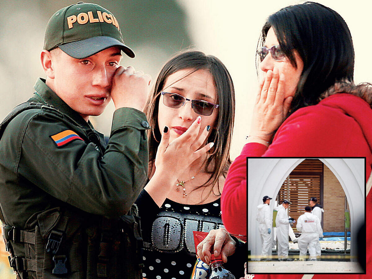 car bombing 21 dead in Colombia terrorist attack; 80 kg explosives used