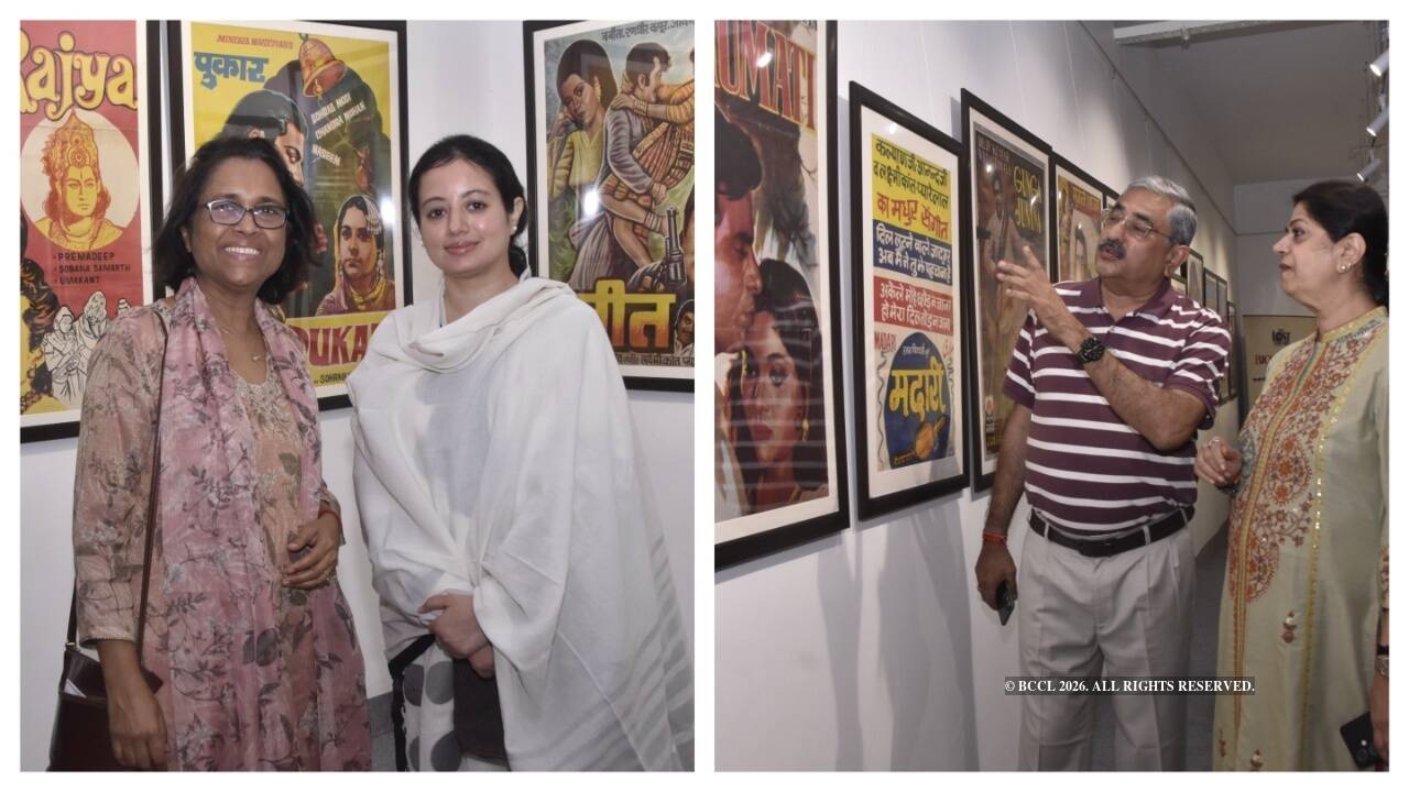 (L) Prof Geeta Gandhi and Tahseen Usmani (R) Pawan Mehrotra and Geetika Mehrotra