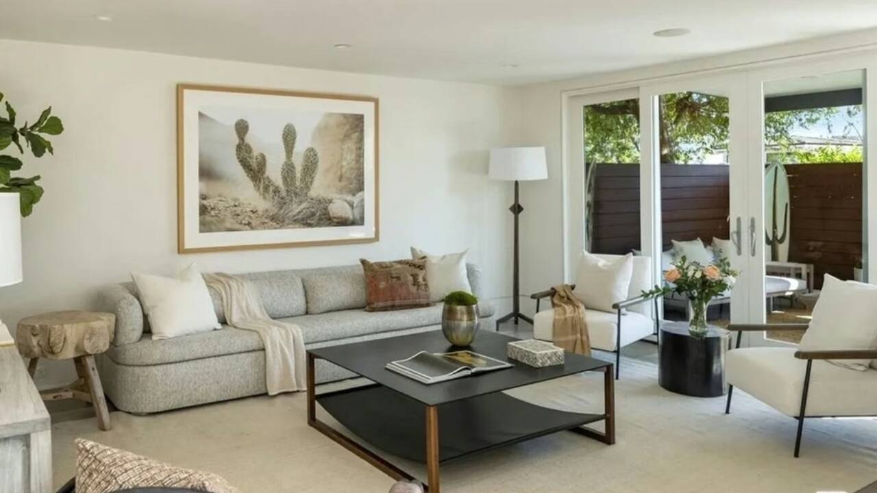 The living area