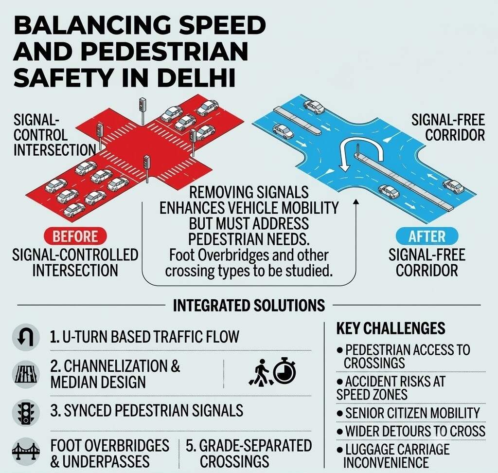 The plan involves implementing U-turns and other engineering solutions to improve traffic flow.