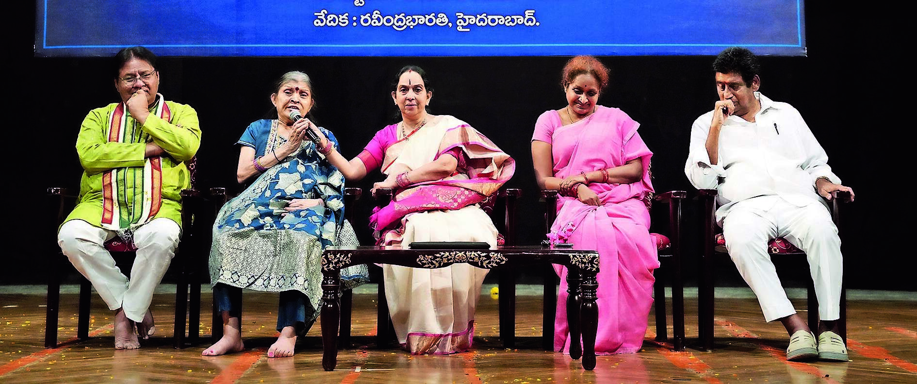 -Dr Bhagavatula Sethuram (Central SNA Awardee),Dr Maddali Usha Gayatri(SNA), Dr Yasoda Thakur and Dr SP Bharathi