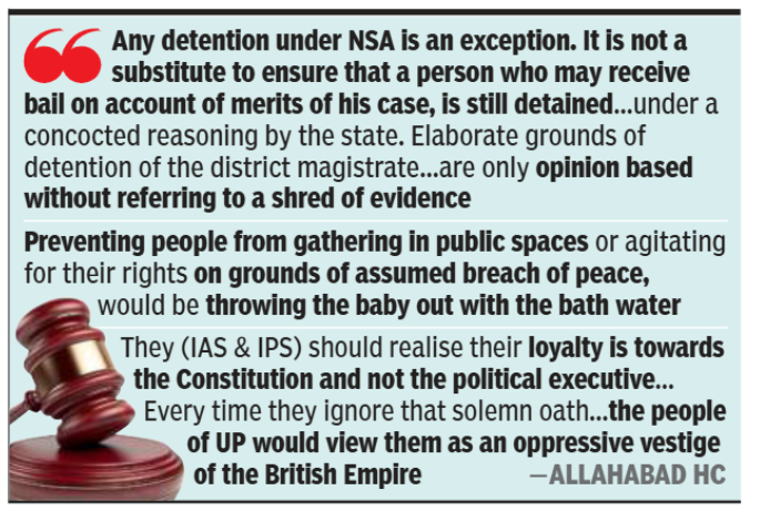 What Allahabad high court said
