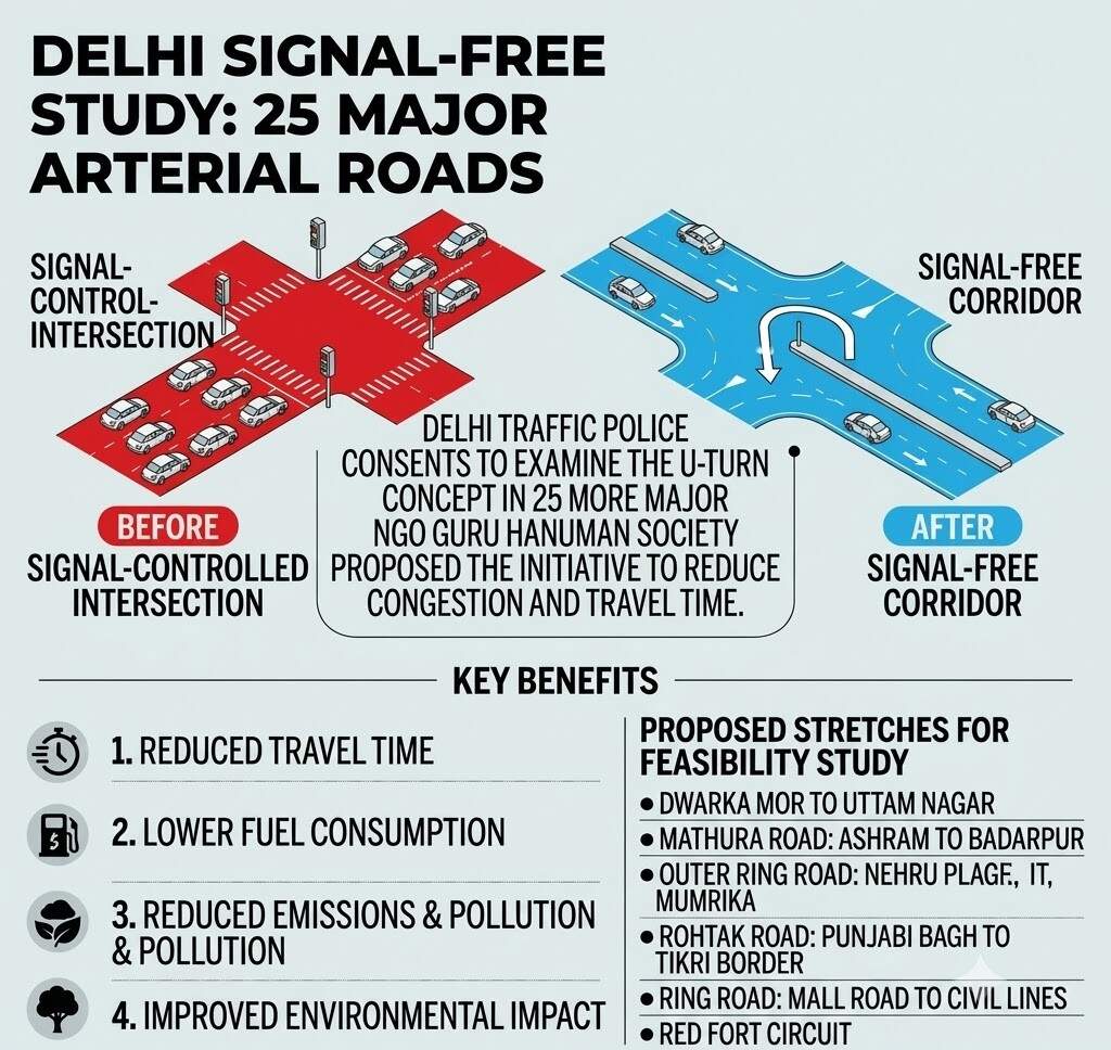 This initiative aims to reduce congestion and travel times across the city.