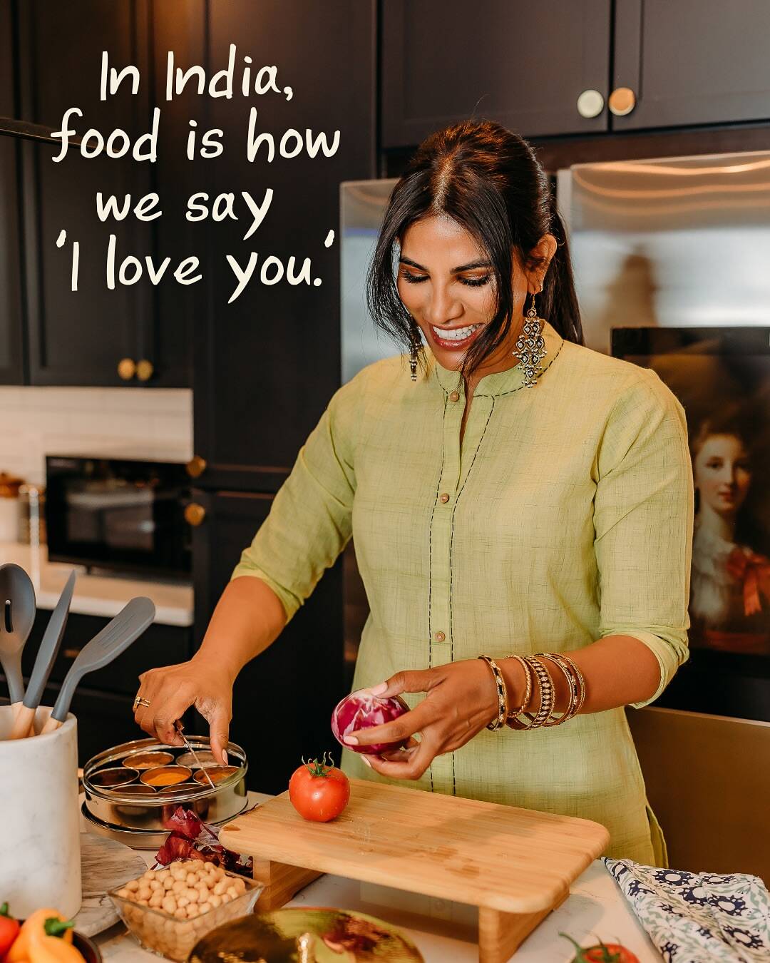She runs a restaurant empire now