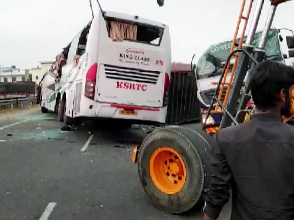 Tamil Nadu: Container truck driver arrested in connection with bus ...