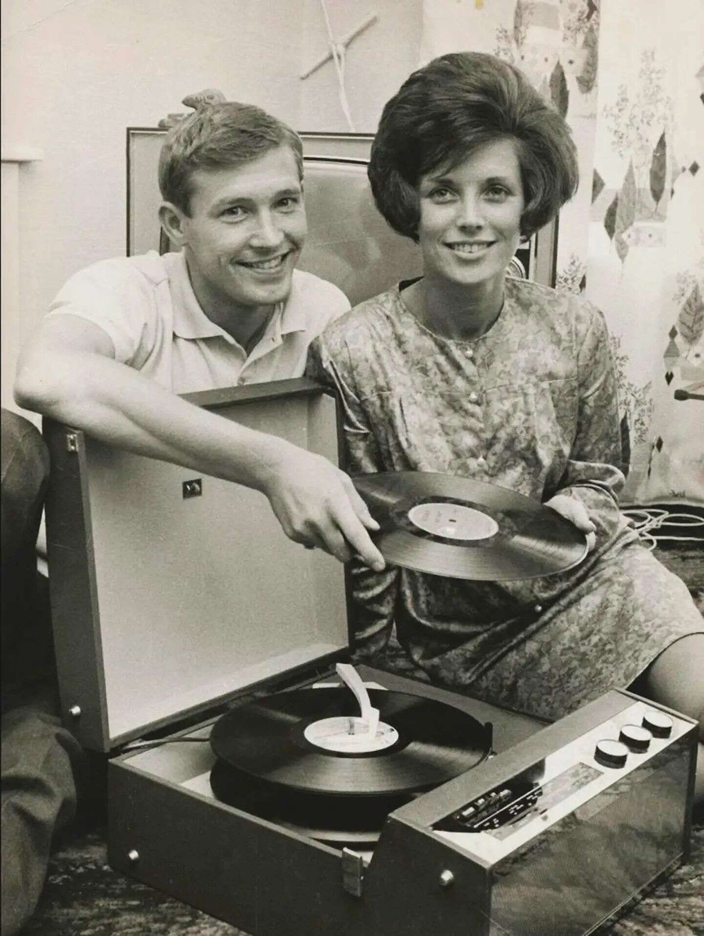 Alex Ferguson with his wife Cathy
