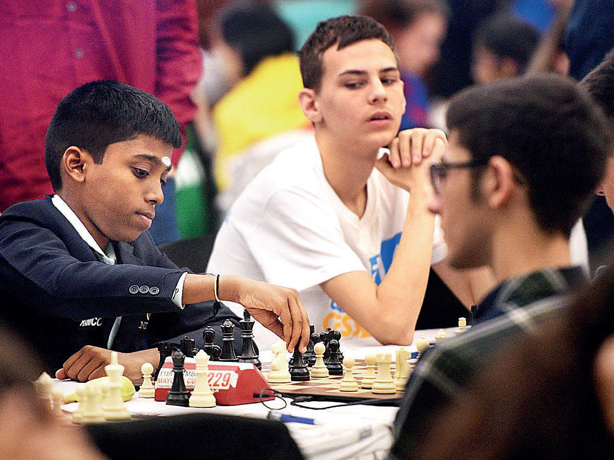 World Youth Chess Championship R Praggnanandhaa starts off on a