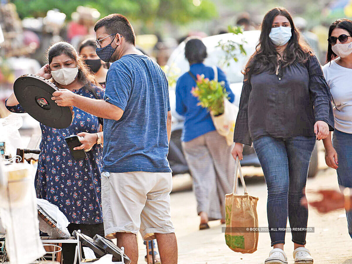 NCR's shoppers have begun to arrive with safety measures in place