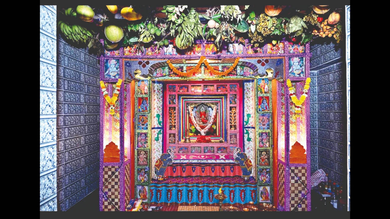 Prabhudesai family Netravali Ganesh Utsav