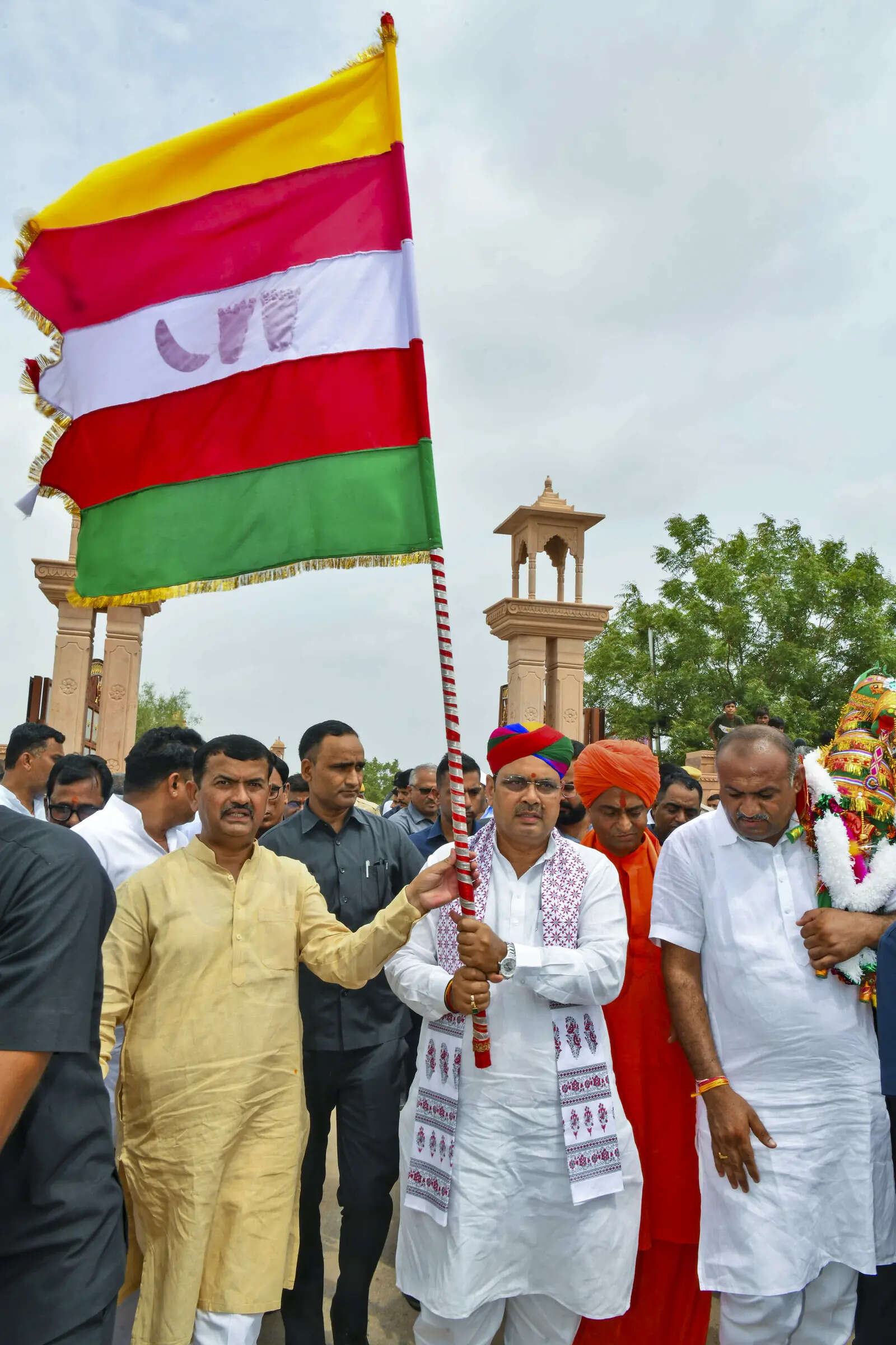 Bhajanlal Sharma at Ramdevra Dham