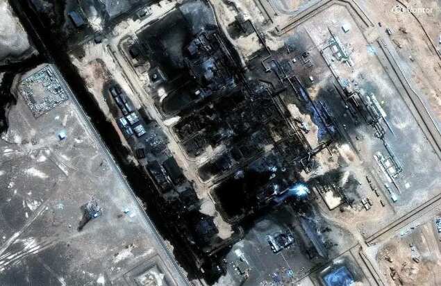 Damaged East-West pipeline