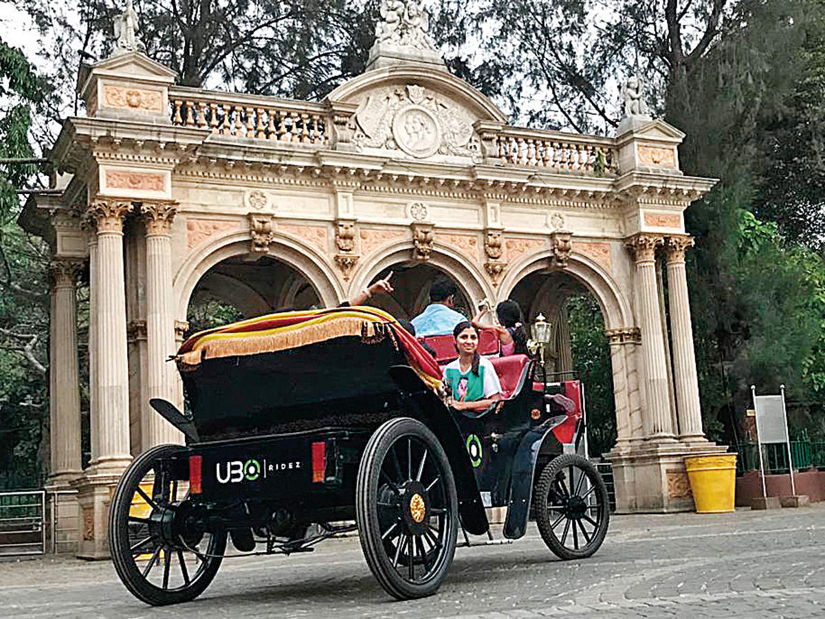 battery operated horse and carriage