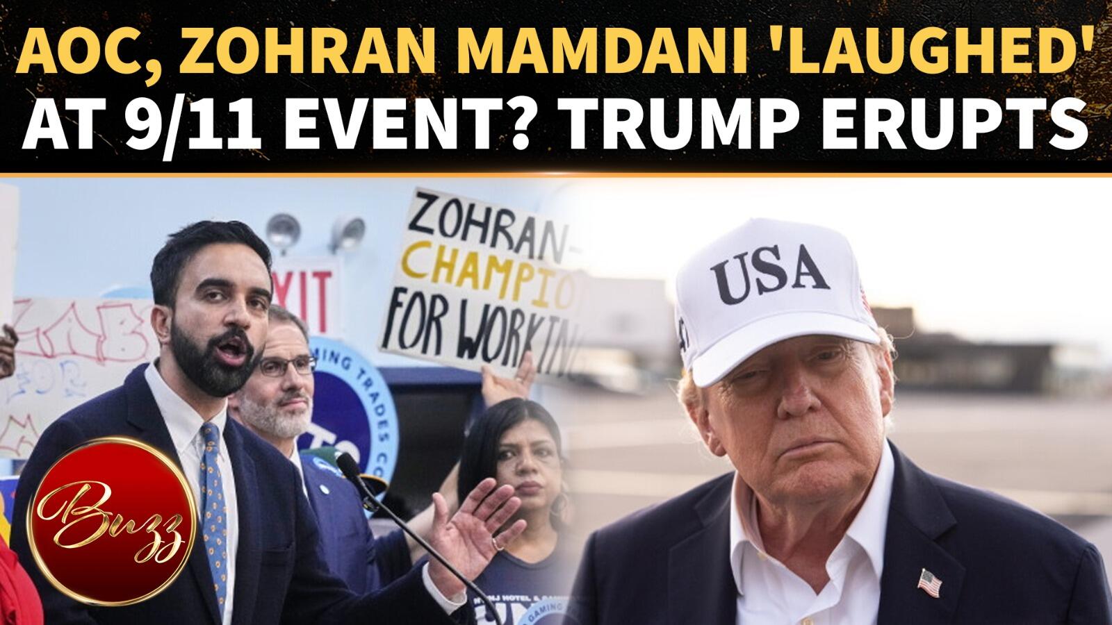 Trump’s Brutal 9/11 Swipe At AOC & Mamdani: ‘NOT A PLACE TO BE LAUGHING’ Says POTUS