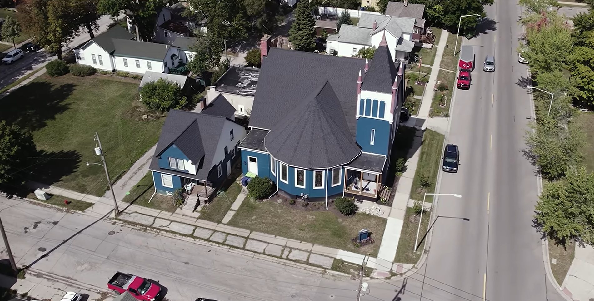 Whitney Anderson hopes to turn the church’s adjoining parsonage into a bed and breakfast by 2028 or 2029.