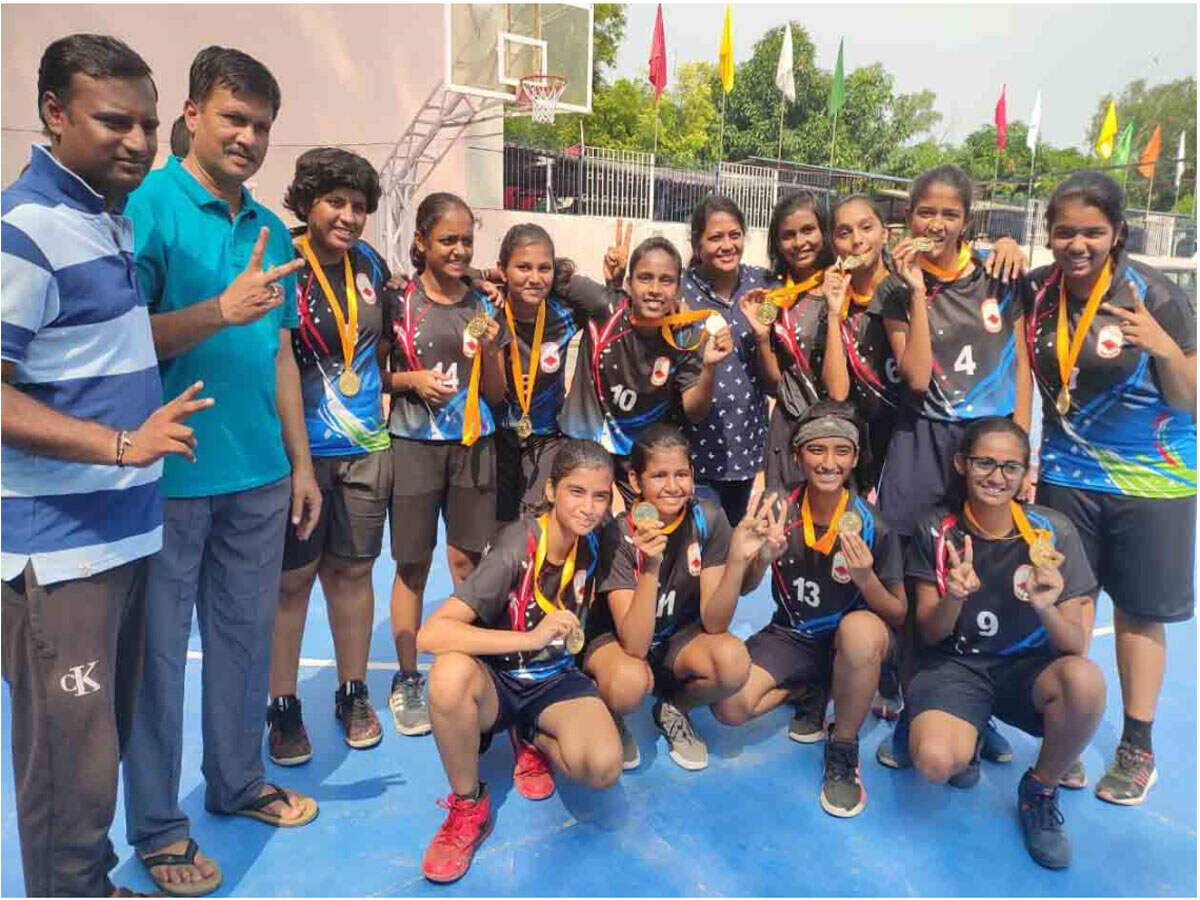 Record 24 Nagpur girls book basketball national championship berth