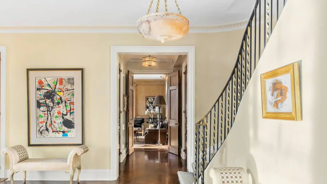 Inside the penthouse