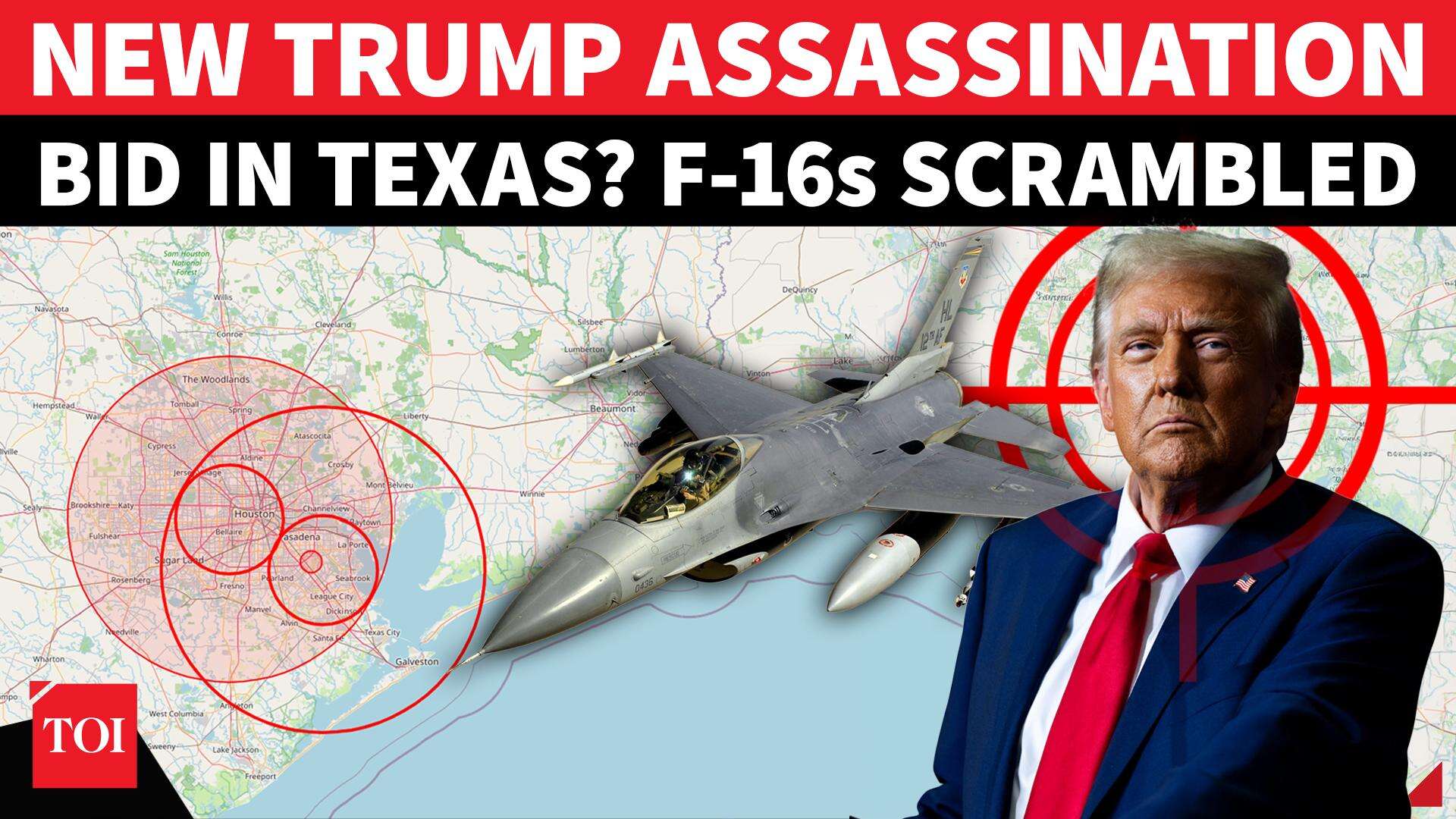 ‘New Trump Assassination Bid?’: F-16s Scrambled After 5 Planes Breach Airspace At NASA Event